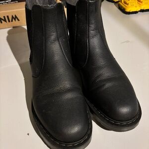 Vegetarian Shoes Black Airseal Chelsea Boots -
